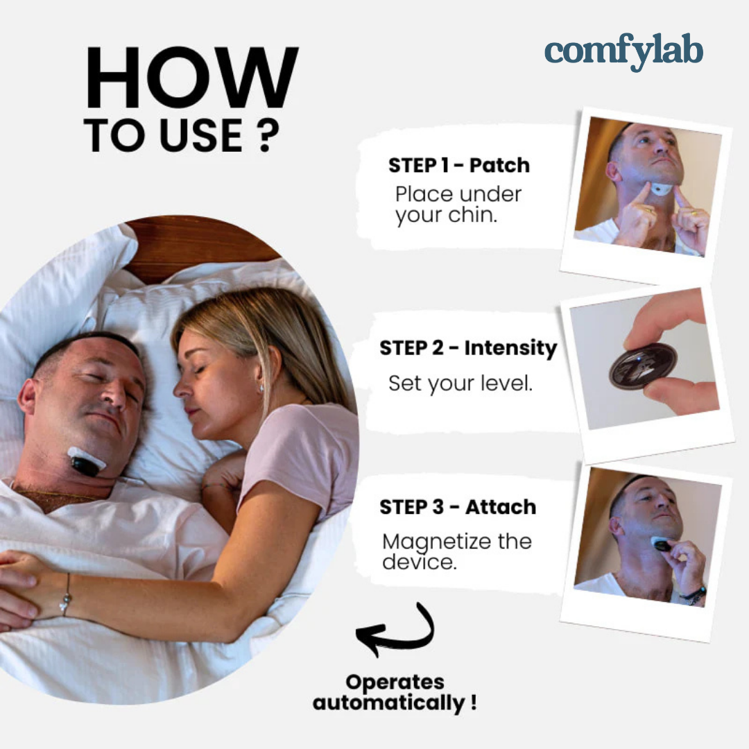 ComfyLab PulseAir | Dual Pulse Anti-Snoring Device