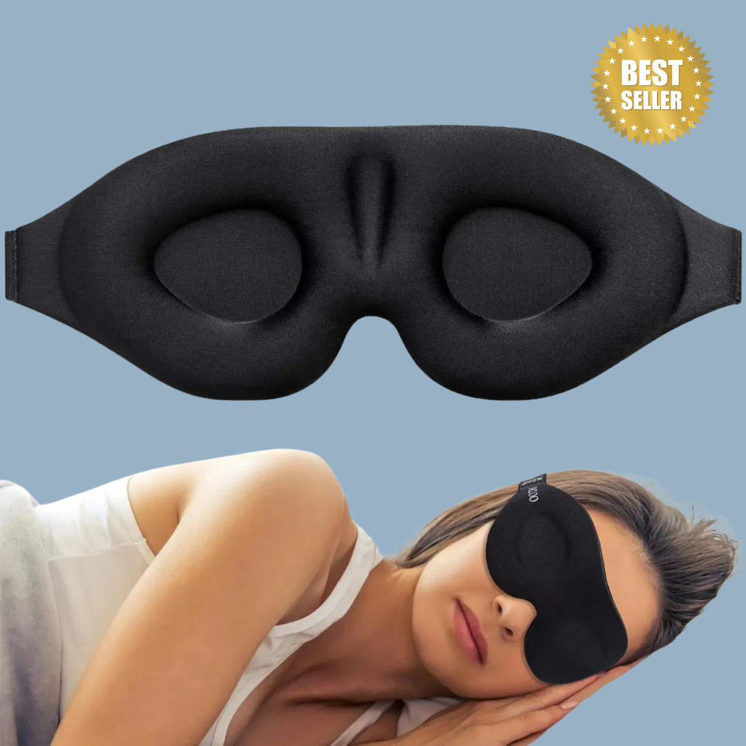 3D Sleep Mask | 100% Light Blocker